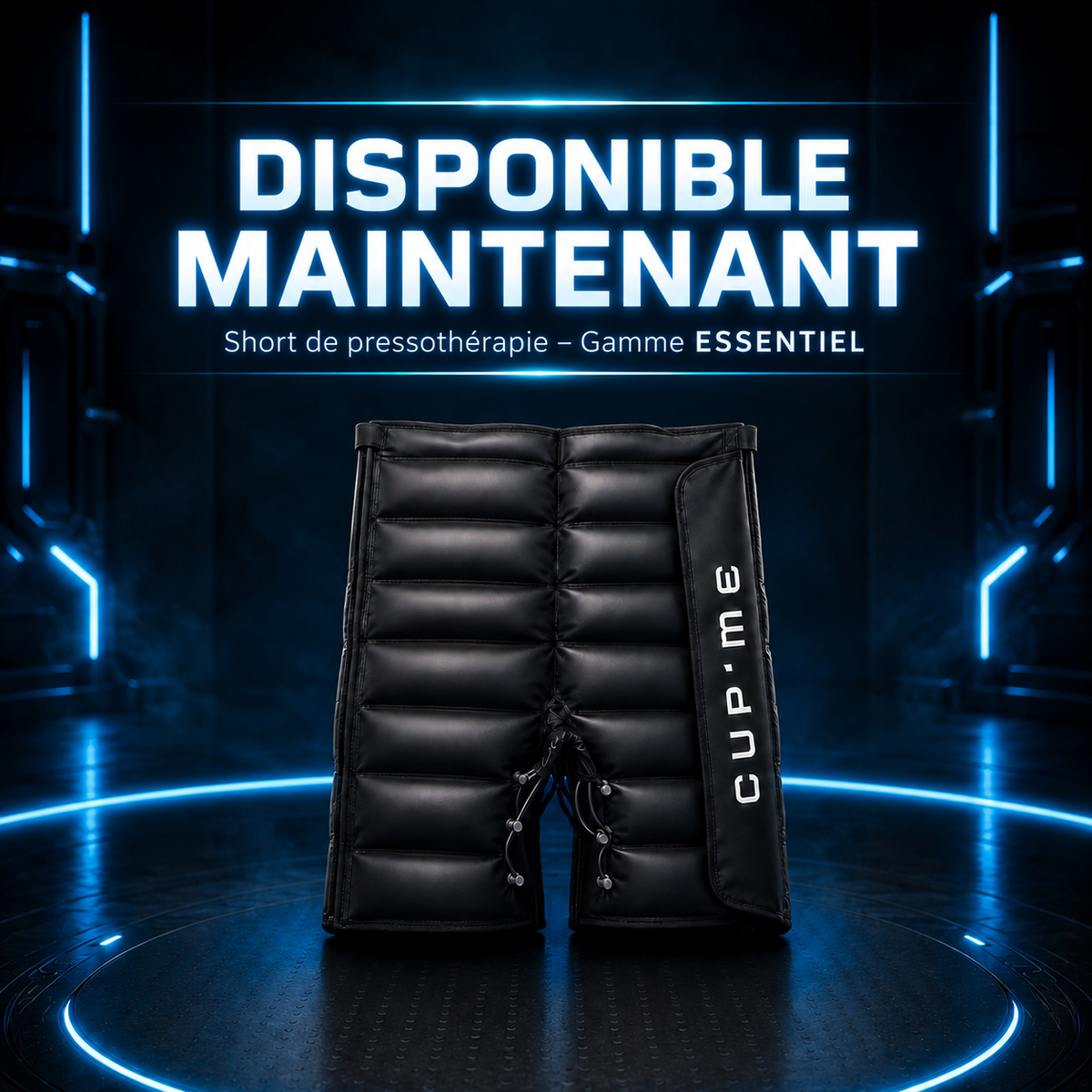 Short de pressothérapie complémentaire - gamme ESSENTIEL