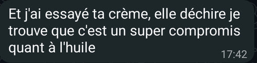 Crème spéciale cupping